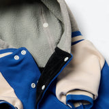 Dog Varsity Jacket - Blue