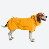 Dog Raincoat - Yellow||size:2XL