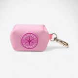 Leash and Poop Bag Holder Set - Pink