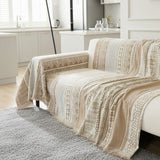 Pet Couch Cover - Modern Mosaic Beige