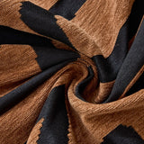 Boho Brown Couch Cover