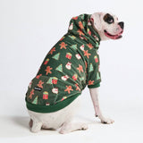 Christmas Dog Hoodie - Gingerbread
