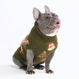 Christmas Knit Dog Sweater - Gingerbread
