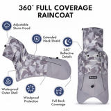 Dog Raincoat - Camo Grey||size:S,M,L,XL,2XL,3XL,4XL,5XL