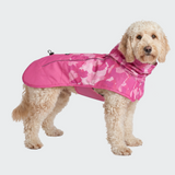 Dog Raincoat - Camo Pink||size:2XL