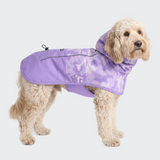 Dog Raincoat - Camo Purple||size:2XL