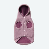 Teddy Sherpa Dog Jacket - Taupe
