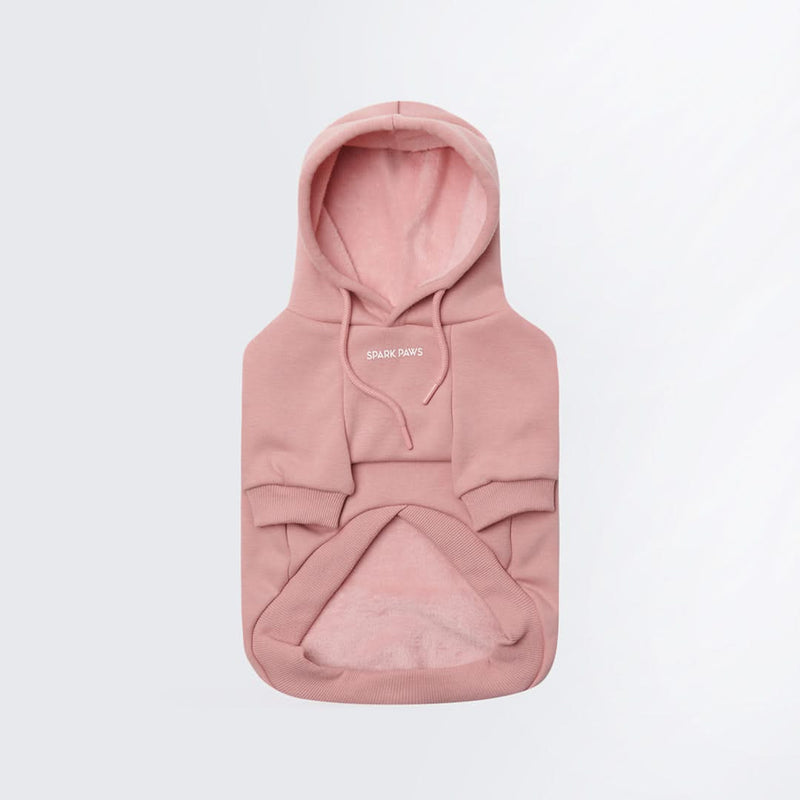 Essential Dog Hoodie - Dusty Pink