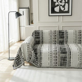 Pet Couch Cover - Modern Mosaic Black