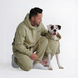 Essential Human Hoodie - Olive Green