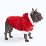 Christmas Dog Hoodie - Red Santa||size:XL