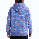 Christmas Human Hoodie - Snow Day Village||size:S,M,L,XL,2XL