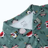 Human Pajama Top - Merry Penguins||size:S,M,L,XL,2XL
