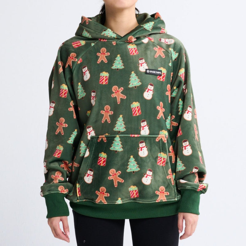 Christmas Human Hoodie - Gingerbread