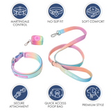 Pastel Icing Martingale Collar||size:A,B,C,D,E