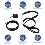 Black Martingale Collar||size:A,B,C,D,E