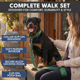 Green Martingale Collar||size:A,B,C,D,E