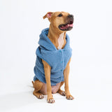 Teddy Sherpa Dog Sweater - Blue