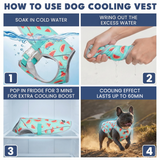 Watermelon Cooling Vest||size:S,M,L,XL,2XL,3XL,4XL