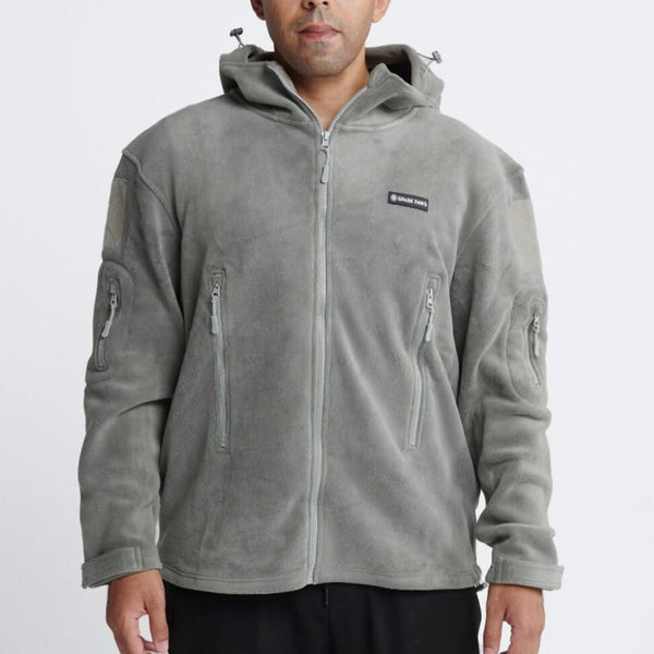 CozyFlex Utility Human Hoodie - Grey