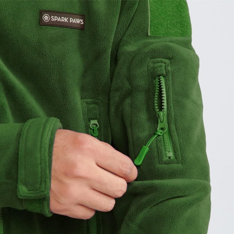 CozyFlex Utility Human Hoodie - Green