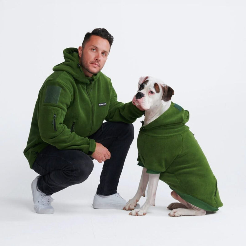 CozyFlex Utility Human Hoodie - Green