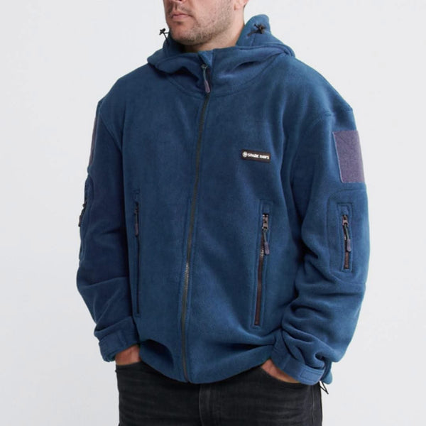 CozyFlex Utility Human Hoodie - Blue