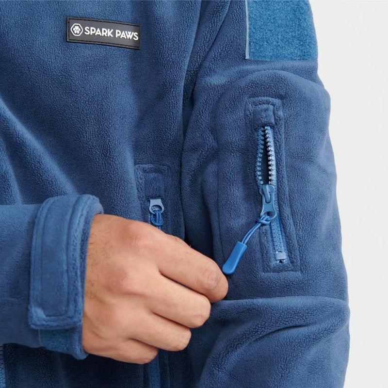 CozyFlex Utility Human Hoodie - Blue
