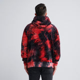 Velvet Human Hoodie - Red & Black