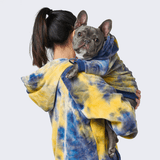 matching human and dog hoodie apparel clothes for pet and their owners