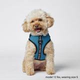 Ultra-Soft Activewear Harness - Blue [Size XS] dogs up to 5kg/10lbs