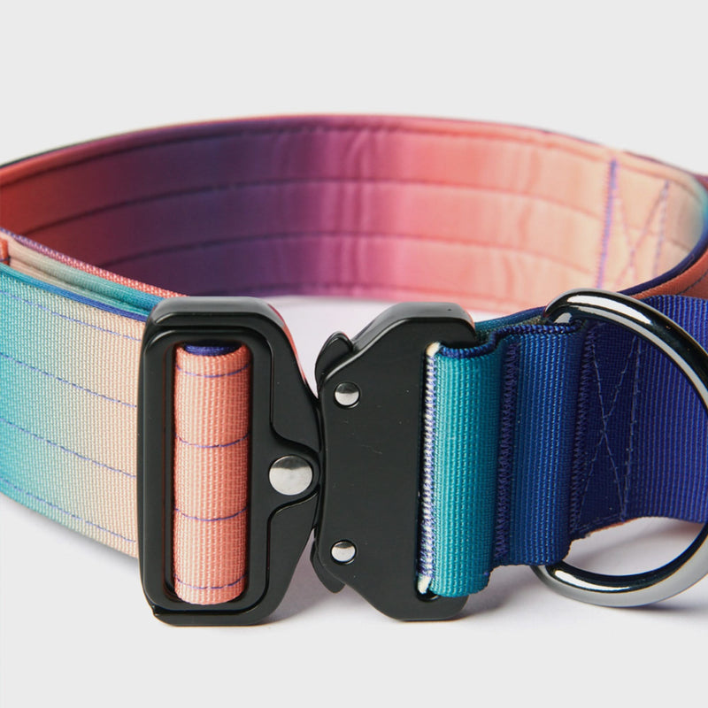 Tactical Dog Collar Set - Kaleidoscope (2"/5cm)