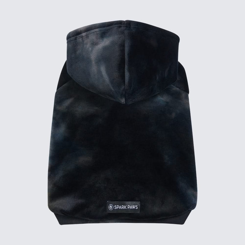 Velvet Dog Hoodie - Obsidian Black