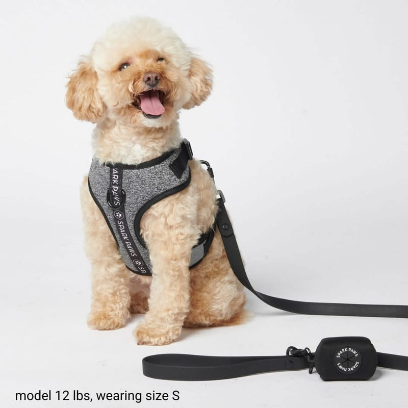 Ultra-Soft Activewear Harness Set - Grey