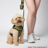 Ultra Soft Activewear Dog Harness - Green