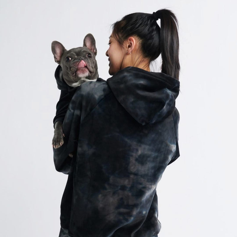 Velvet Dog Hoodie - Obsidian Black