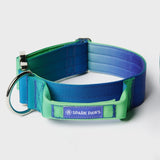 Tactical Dog Collar - Lime Wave (2"/5cm)
