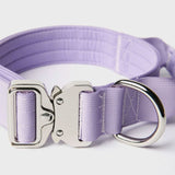 Tactical Dog Collar - Lilac (1.5"/4cm)